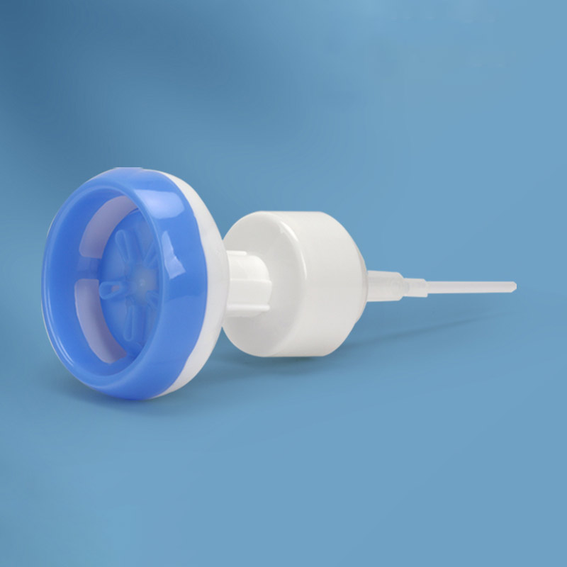 42 mm blomformat pumphuvud med skum för handdesinfektion