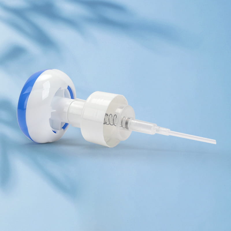 42 mm blomformat pumphuvud med skum för handdesinfektion