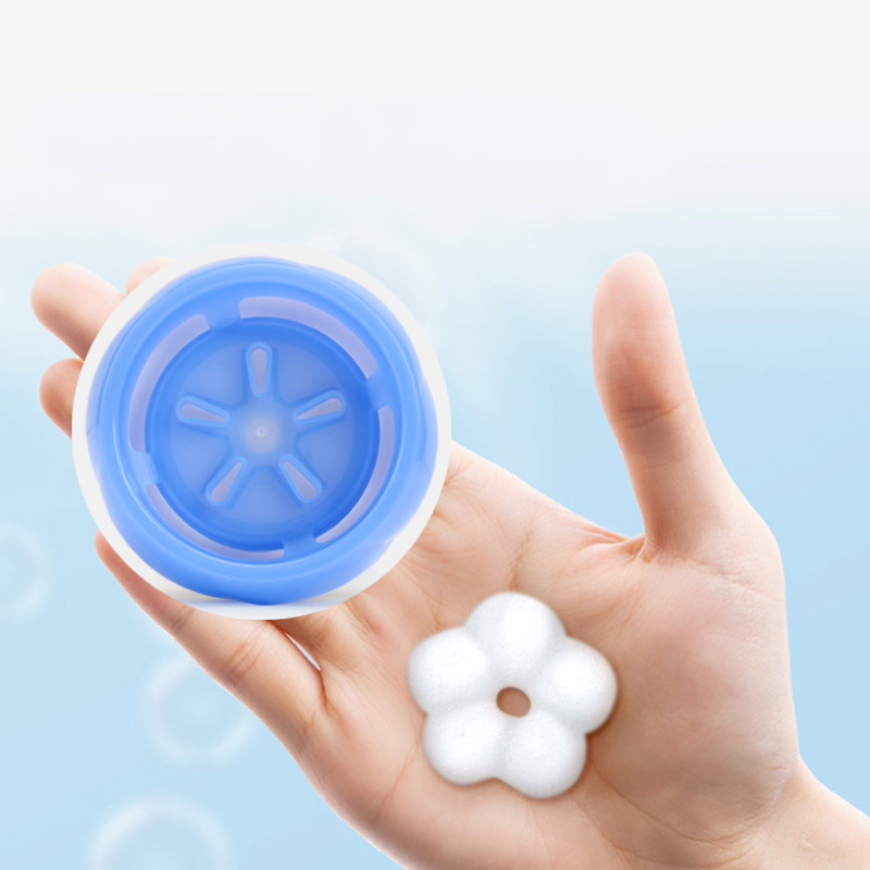 42 mm blomformat pumphuvud med skum för handdesinfektion